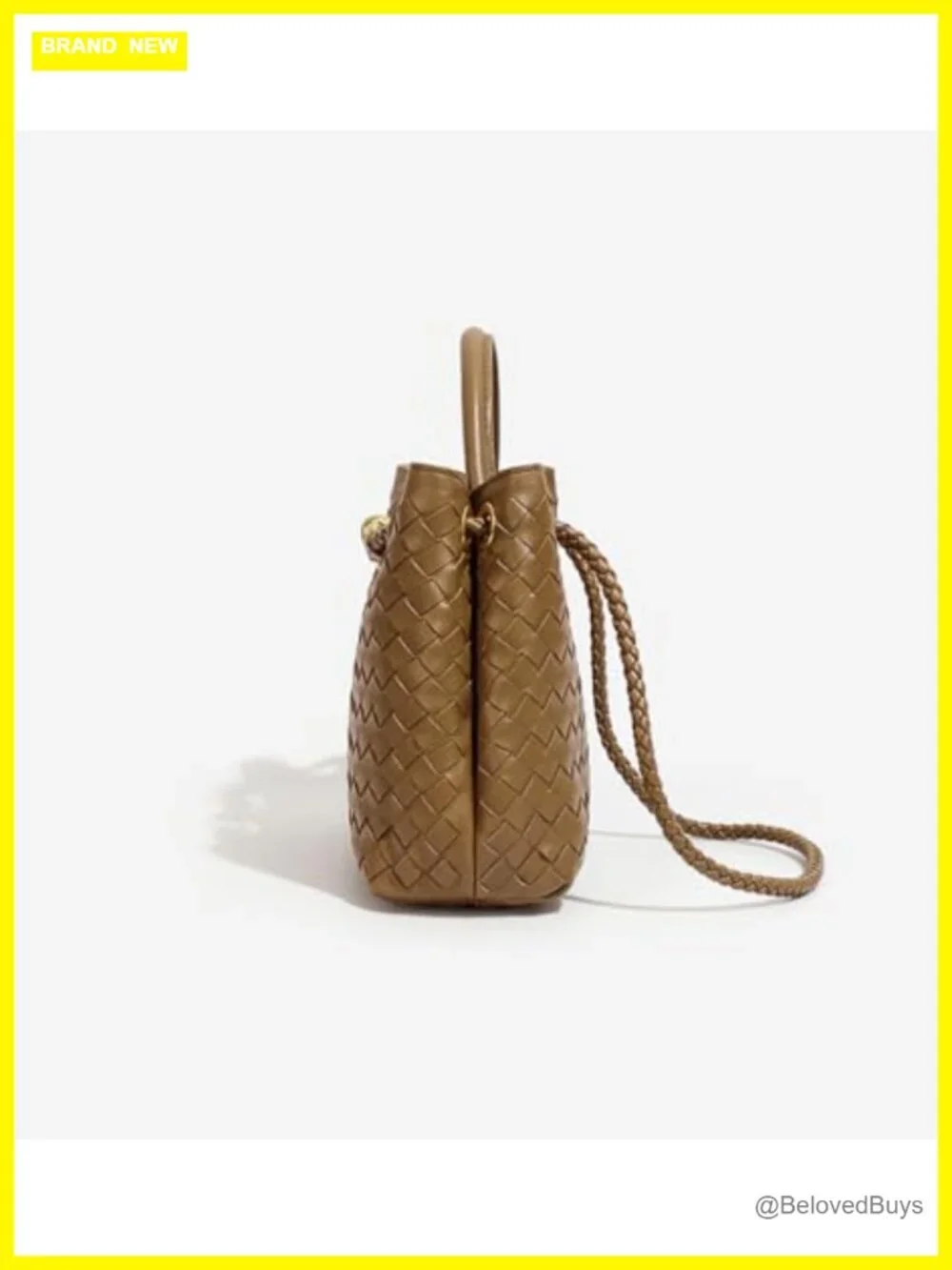 Handwoven Hobo Crossbody Tote Bag, Faux Leather Shoulder Bag